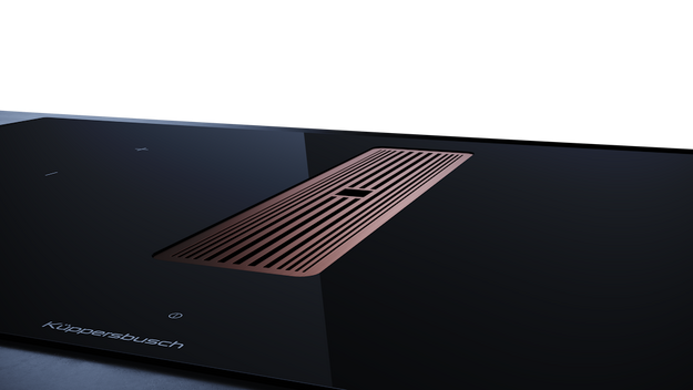 Индукционная варочная панель с вытяжкой Kuppersbusch KMI 9350.0 SR Copper (preview 5)