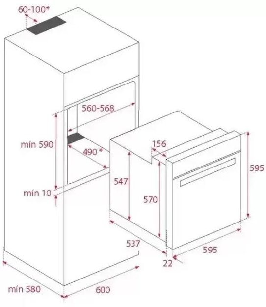 Духовой шкаф Kuppersberg FH 611 W (фото 7) Духовой шкаф Kuppersberg FH 611 W (preview 7)