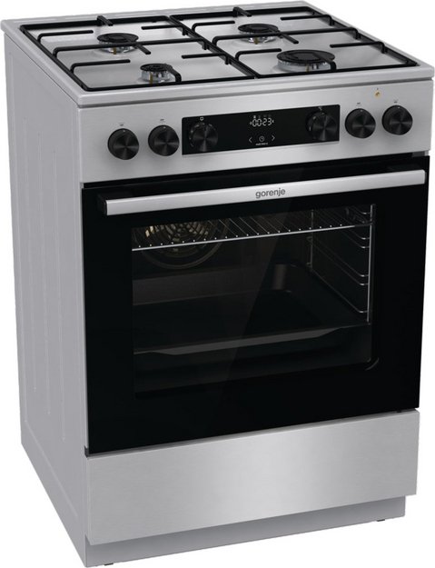 Комбинированная плита Gorenje GKS6C70XJ (preview 1)