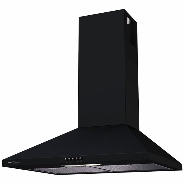 Вытяжка KRONA JANNA 600 black push button (preview 1)