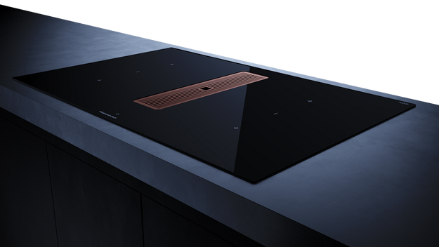 Индукционная варочная панель с вытяжкой Kuppersbusch KMI 8350.0 SR Copper (preview 3)