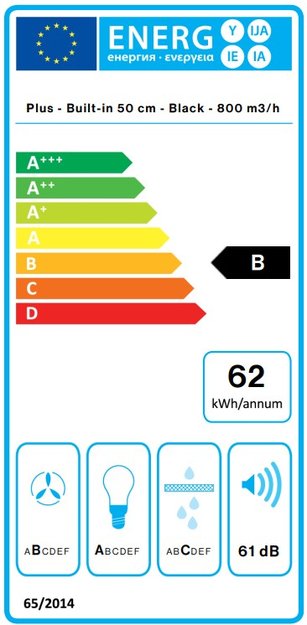 Встраиваемая вытяжка Falmec GRUPPO INCASSO PLUS 50 BK (фото 4) Встраиваемая вытяжка Falmec GRUPPO INCASSO PLUS 50 BK (preview 4)