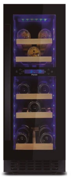 Встраиваемый винный шкаф Pando PVZB 30-16XR (фото 1) Встраиваемый винный шкаф Pando PVZB 30-16XR (preview 1)