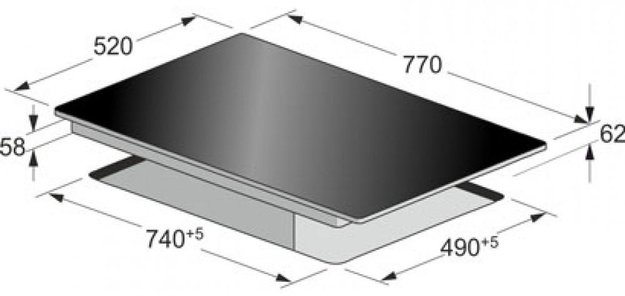 Индукционная варочная поверхность Kaiser KCT 7797 FI RotEm (фото 5) Индукционная варочная поверхность Kaiser KCT 7797 FI RotEm (preview 5)
