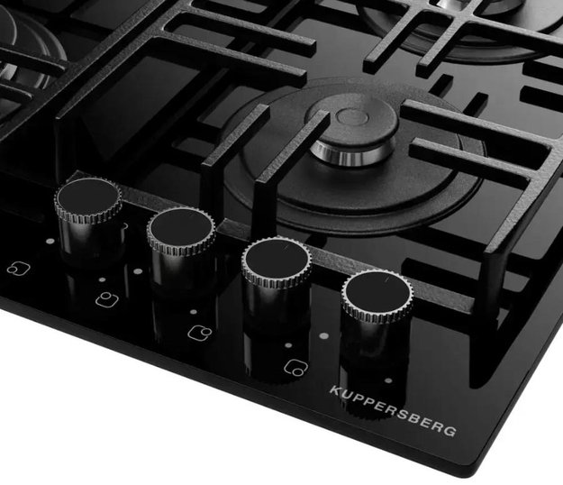 Газовая варочная панель Kuppersberg FG 69 B (фото 3) Газовая варочная панель Kuppersberg FG 69 B (preview 3)