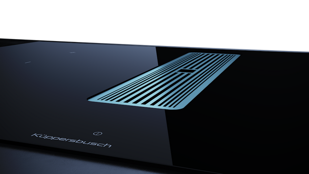 Индукционная варочная панель с вытяжкой Kuppersbusch KMI 8350.0 SR Stainless steel (preview 5)