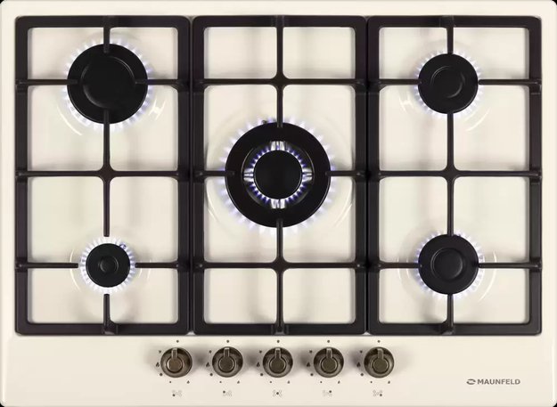 Газовая варочная панель MAUNFELD EGHE.75.33CBG2.R\G (preview 2)
