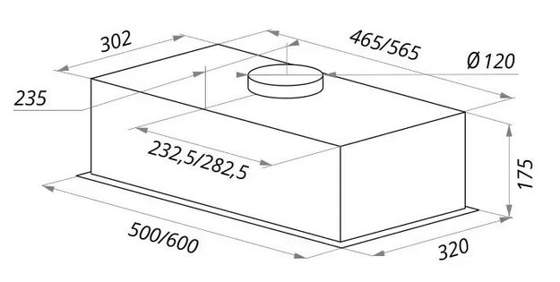 Встраиваемая кухонная вытяжка MAUNFELD Crosby Push 60 нержавеющая сталь (фото 11) Встраиваемая кухонная вытяжка MAUNFELD Crosby Push 60 нержавеющая сталь (preview 11)