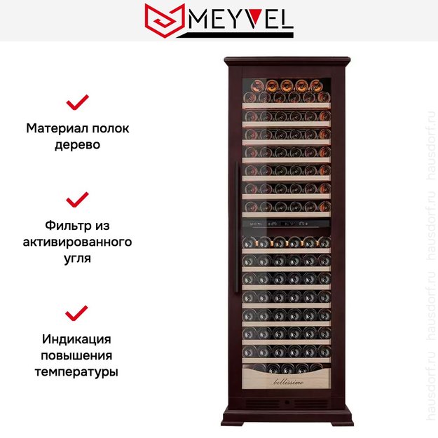 Винный шкаф Meyvel MV163PRO-KBT2 (Спелая вишня) (фото 16) Винный шкаф Meyvel MV163PRO-KBT2 (Спелая вишня) (preview 16)
