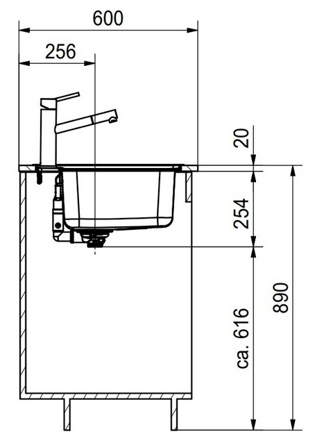 Мойка Franke BCX 610-51 TL сталь (preview 5)