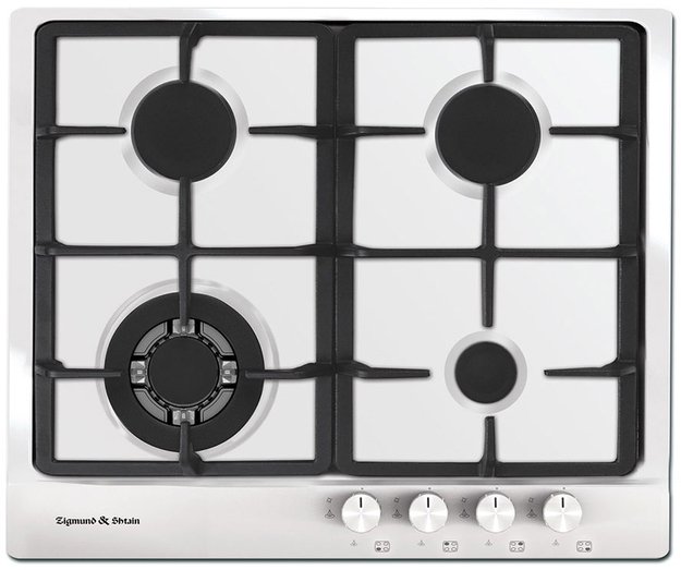 Встраиваемая газовая варочная панель Zigmund Shtain GN 128.61 W (фото 1) Встраиваемая газовая варочная панель Zigmund Shtain GN 128.61 W (preview 1)