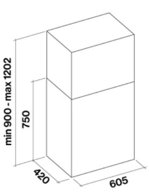 Вытяжка Falmec Altair Isola top 60 ix (800) ECP (фото 3) Вытяжка Falmec Altair Isola top 60 ix (800) ECP (preview 3)