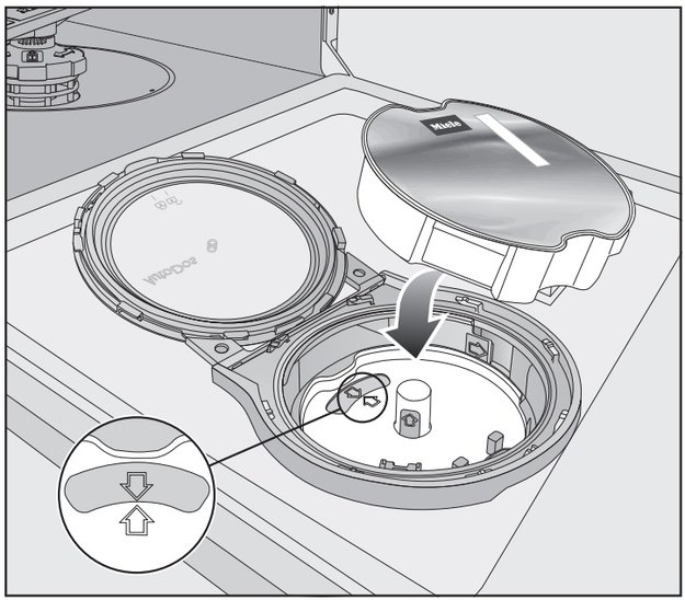 Встраиваемая посудомоечная машина Miele G 7165 SCVi XXL (фото 5) Встраиваемая посудомоечная машина Miele G 7165 SCVi XXL (preview 5)