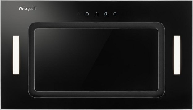 Встраиваемая вытяжка Weissgauff Intense 600 Touch Black Glass (preview 3)