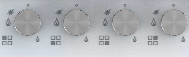 Газовая стеклянная варочная панель Korting HGG 6805 CW (фото 3) Газовая стеклянная варочная панель Korting HGG 6805 CW (preview 3)