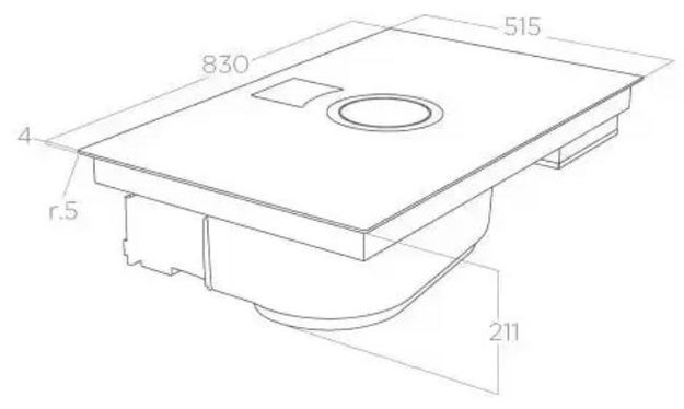 Варочная панель с вытяжкой Elica NIKOLATESLA SWITCH GLOW BL/F/83 (фото 5) Варочная панель с вытяжкой Elica NIKOLATESLA SWITCH GLOW BL/F/83 (preview 5)