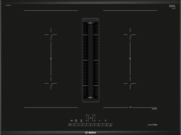 Индукционная варочная панель Bosch PVQ795F25E (фото 1) Индукционная варочная панель Bosch PVQ795F25E (preview 1)