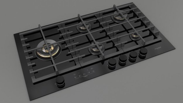 Варочная панель Fulgor Milano FCLH 905 G T WK BK (фото 3) Варочная панель Fulgor Milano FCLH 905 G T WK BK (preview 3)