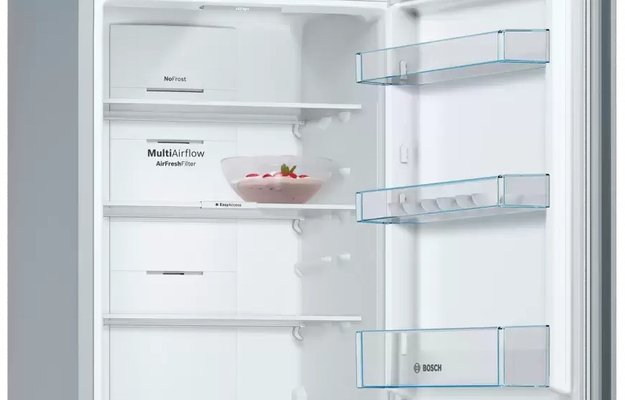 Холодильник с нижней морозильной камерой BOSCH KGN36NL21R (фото 4) Холодильник с нижней морозильной камерой BOSCH KGN36NL21R (preview 4)