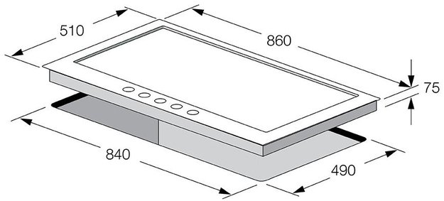 Газовая варочная панель Fulgor Milano CPH 905 GWK X (фото 4) Газовая варочная панель Fulgor Milano CPH 905 GWK X (preview 4)