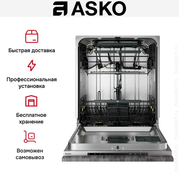 Встраиваемая посудомоечная машина Asko DSD747U (preview 10)