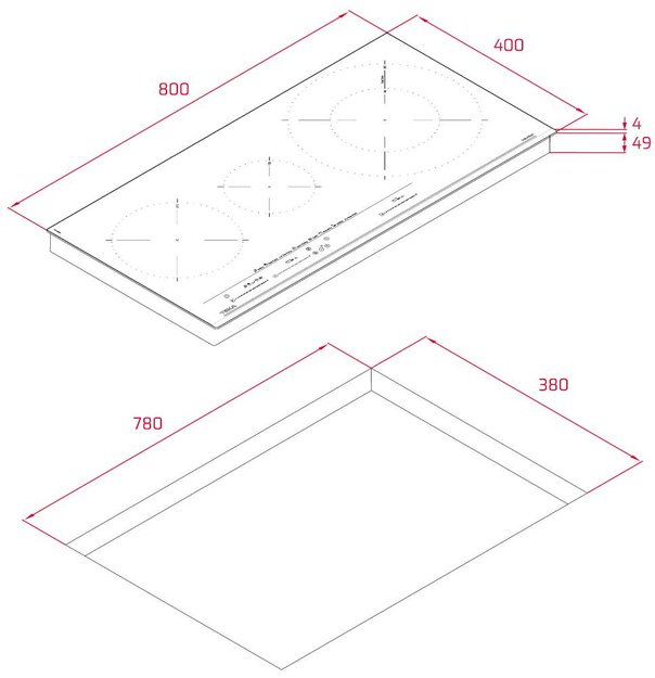Индукционная варочная панель Teka IZC 83620 MST BLACK (фото 8) Индукционная варочная панель Teka IZC 83620 MST BLACK (preview 8)