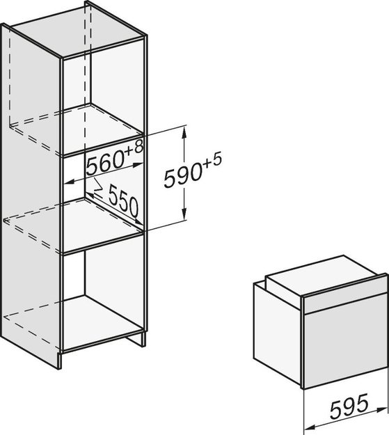 Зависимый духовой шкаф Miele H 2455 I ACTIVE (фото 5) Зависимый духовой шкаф Miele H 2455 I ACTIVE (preview 5)