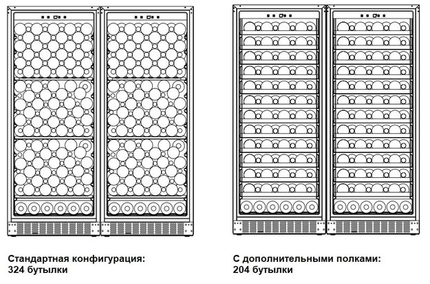 Винный шкаф Dometic B162S Double Basic (фото 2) Винный шкаф Dometic B162S Double Basic (preview 2)