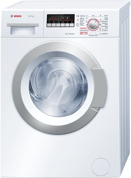 Фронтальная стиральная машина bosch wlg 2426 w