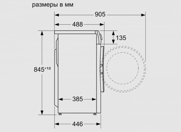 Узкая стиральная машина BOSCH WHA122X2OE (preview 8)