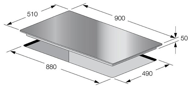 Варочная панель Fulgor Milano FSH 905 ID TS WH (фото 4) Варочная панель Fulgor Milano FSH 905 ID TS WH (preview 4)
