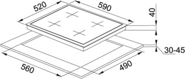 Независимая варочная панель Franke FHGL 604 4G TC BK C (фото 2) Независимая варочная панель Franke FHGL 604 4G TC BK C (preview 2)