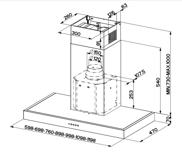Вытяжка Faber GEMMA PB SRM X A60 (preview 4)