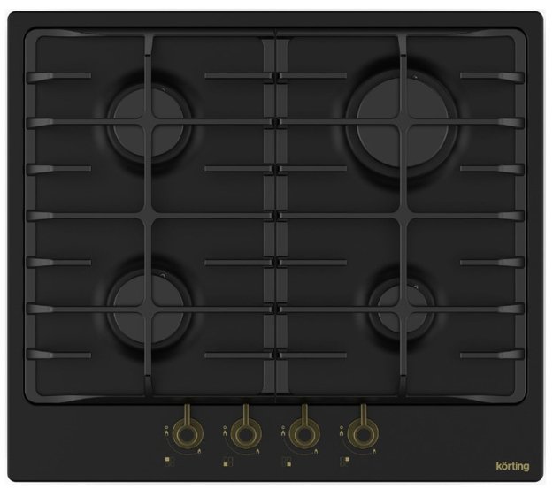 Газовая варочная панель Korting HG 645 CRN (фото 1) Газовая варочная панель Korting HG 645 CRN (preview 1)