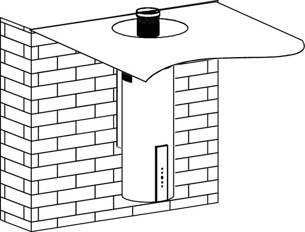 Вытяжка Korting KHC 35969 DW Cylinder (preview 4)
