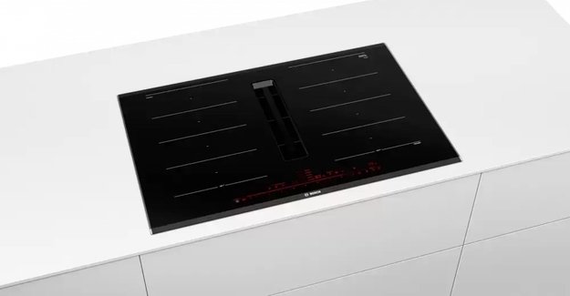 Индукционная варочная панель с интегрированной вытяжкой BOSCH PXX875D67E (фото 4) Индукционная варочная панель с интегрированной вытяжкой BOSCH PXX875D67E (preview 4)
