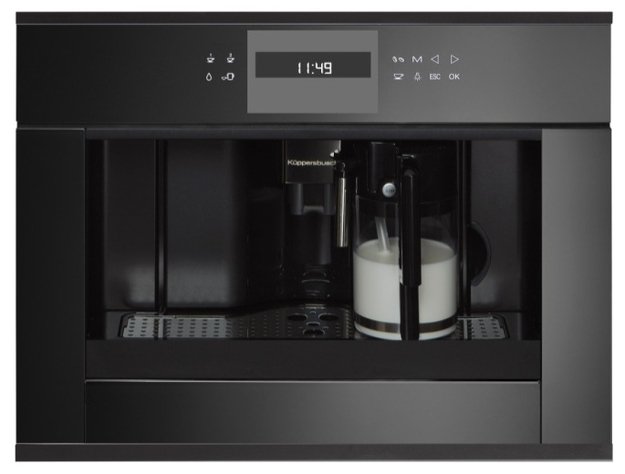Встраиваемая кофемашина Kuppersbusch CKV 6550.0 S5 Black Velvet (фото 1) Встраиваемая кофемашина Kuppersbusch CKV 6550.0 S5 Black Velvet (preview 1)
