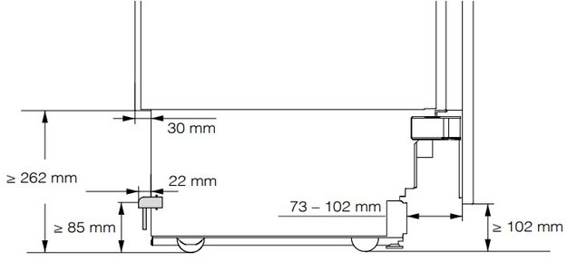 Встраиваемый морозильник Miele F 2813 Vi MasterCool (фото 4) Встраиваемый морозильник Miele F 2813 Vi MasterCool (preview 4)