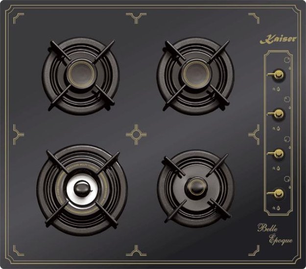 Независимая газо-керамическая поверхность Kaiser KCG 6976 GBE Turbo (фото 1) Независимая газо-керамическая поверхность Kaiser KCG 6976 GBE Turbo (preview 1)