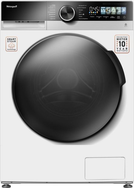 Стиральная машина Weissgauff WM 40127 Color Touch Inverter Steam (preview 1)