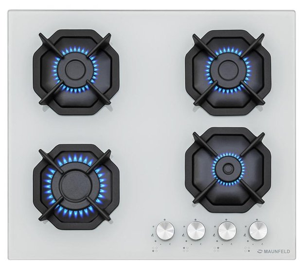 Газовая варочная панель MAUNFELD EGHG.64.2CW\G (фото 1) Газовая варочная панель MAUNFELD EGHG.64.2CW\G (preview 1)