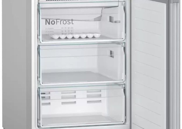 Холодильник с нижней морозильной камерой BOSCH KGN39VL24R (фото 5) Холодильник с нижней морозильной камерой BOSCH KGN39VL24R (preview 5)