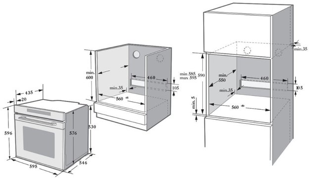 Духовой шкаф с СВЧ Kuppersberg HK 616 Black (фото 9) Духовой шкаф с СВЧ Kuppersberg HK 616 Black (preview 9)