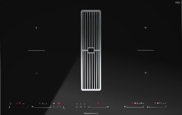 Варочная панель с вытяжкой Kuppersbusch KMI 8590.0 SR Stainless Steel (фото 1) Варочная панель с вытяжкой Kuppersbusch KMI 8590.0 SR Stainless Steel (preview 1)