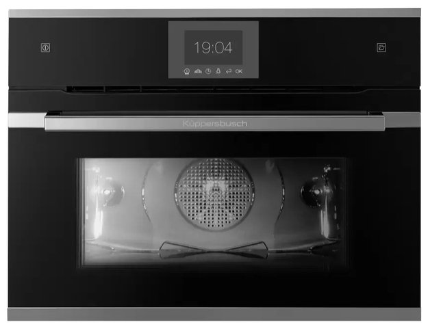 Компактный духовой шкаф с паром Kuppersbusch CBD 6550.0 S3 Silver Chrome (фото 1) Компактный духовой шкаф с паром Kuppersbusch CBD 6550.0 S3 Silver Chrome (preview 1)