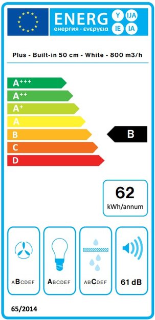 Встраиваемая вытяжка Falmec GRUPPO INCASSO PLUS 50 WH (фото 3) Встраиваемая вытяжка Falmec GRUPPO INCASSO PLUS 50 WH (preview 3)