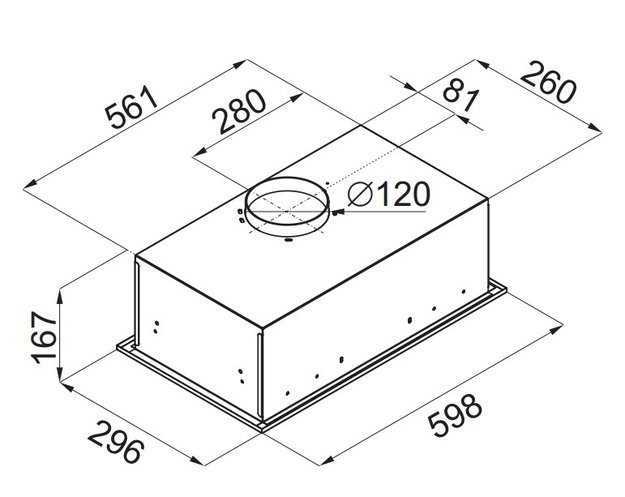 Встраиваемая кухонная вытяжка MAUNFELD Crosby Singl 60 нержавеющая сталь (фото 16) Встраиваемая кухонная вытяжка MAUNFELD Crosby Singl 60 нержавеющая сталь (preview 16)