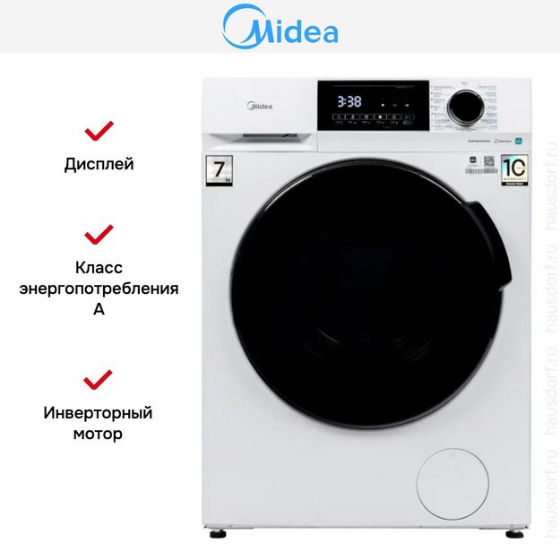 Стиральная машина Midea MFC3712BSW40/W (preview 7)