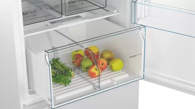 Холодильник с нижней морозильной камерой BOSCH KGN39XW27R (фото 5) Холодильник с нижней морозильной камерой BOSCH KGN39XW27R (preview 5)