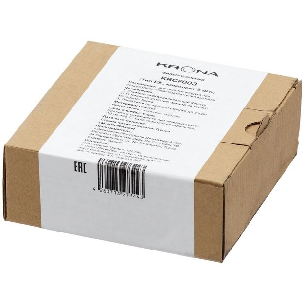 Угольный фильтр KRONA EK (2 шт) (preview 6)